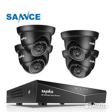 Готовый комплект видеонаблюдения sannce