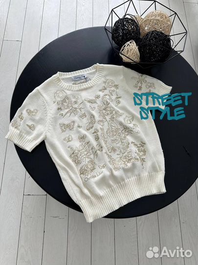 Футболка Christian Dior стильная (Топ 2024 )