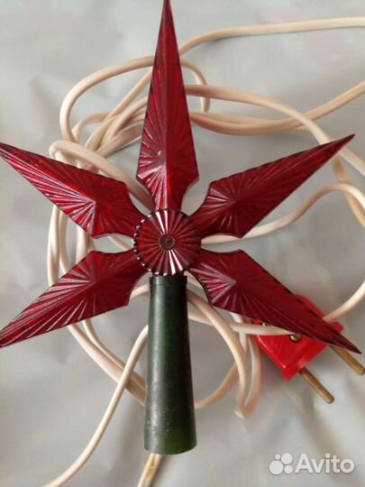 Елочные гирлянда.звезды СССР