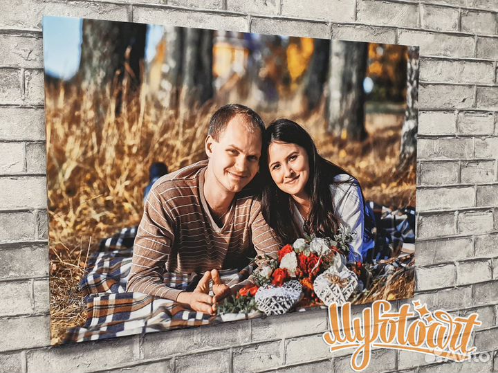 Печать фото на холсте