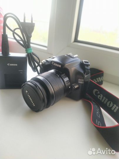 Зеркальный фотоаппарат canon eos 1100d