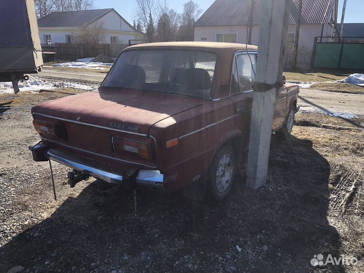 ВАЗ 2106 1.6 МТ, 1978, битый, 66 666 км