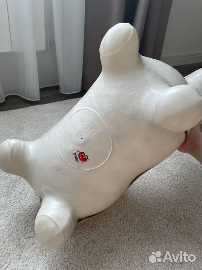 Детская надувная зебра-попрыгун новая