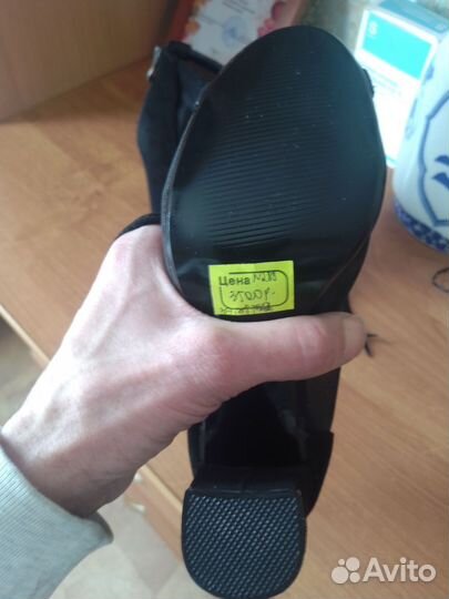 Ботильоны женские 37 размер замшевые