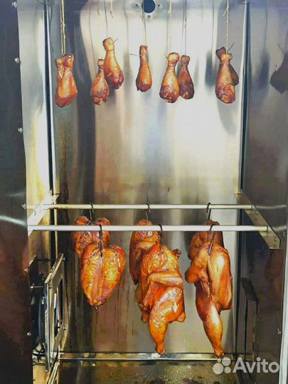 Коптильная камера горячего и холодного копчения