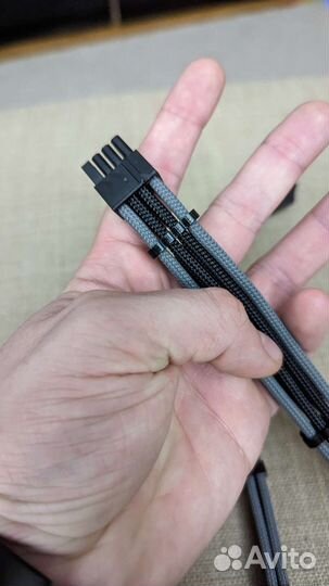 Удлинители PCI-E 6+2 Pin 3 штуки