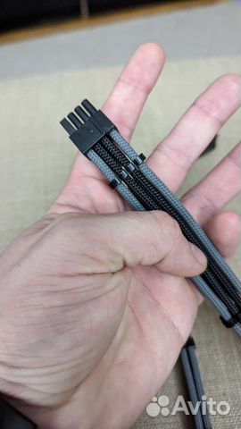 Удлинители PCI-E 6+2 Pin 3 штуки