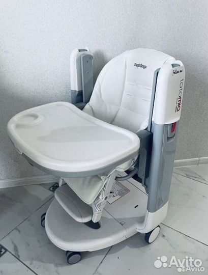 Стульчик Peg-perego Tatamia Follow Me Latte New