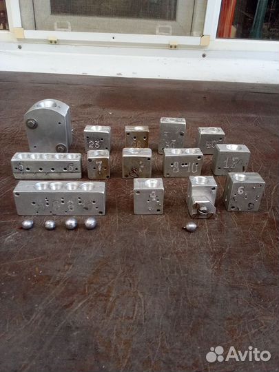 Формы для литья грузил