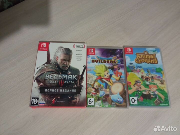 Nintendo switch и много игр