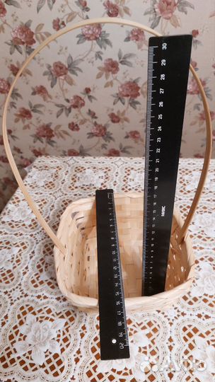 Корзина плетеная для фруктов и подарков