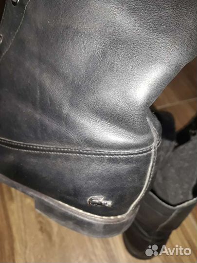 Кожаные ботинки Lacoste, 40р