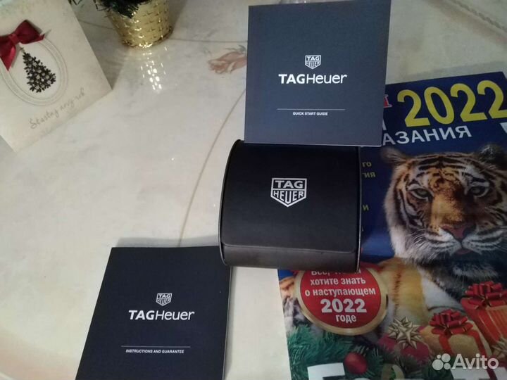 Футляр и паспорт часы таг хоер