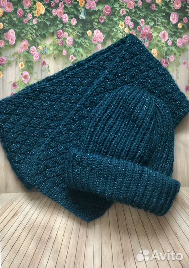 Новые шапка и шарф