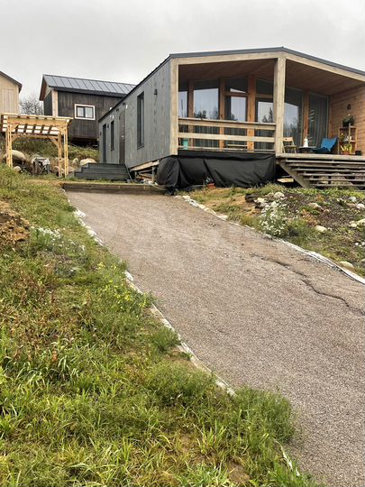 Дом 77 м² на участке 8 сот.