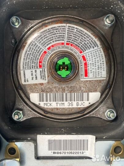 Подушка безопасности в руль Hyundai Santa Fe CM