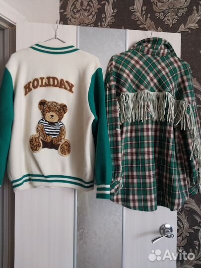 Кофта и рубашка темлые