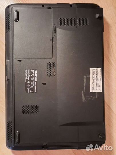 Старый ноутбук Asus k50c