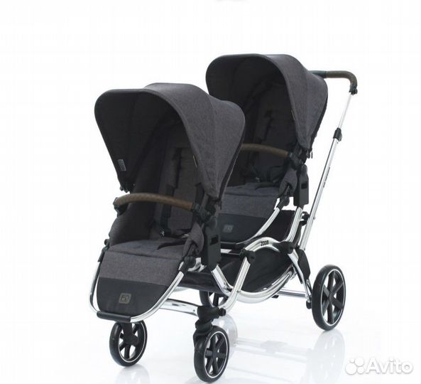 Коляска 2 в 1 для двойни или погодок Design Zoom