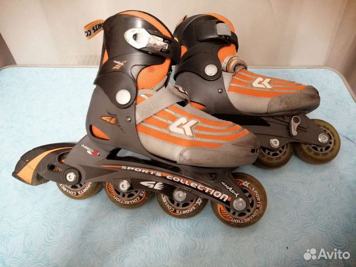 Роликовые коньки детские раздвижные