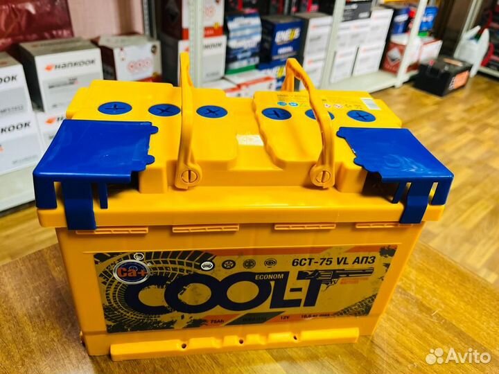 Аккумулятор 75 Ач на Волгу УАЗ Газель