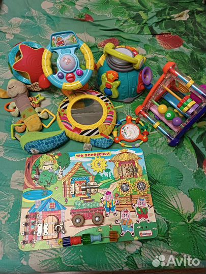 Развивающие игрушки пакетом