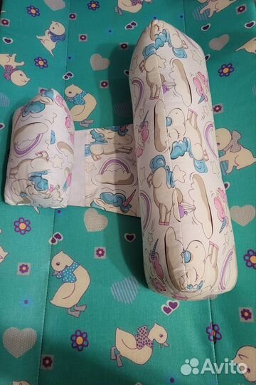 Подушка-позиционер для сна новорожденных на боку