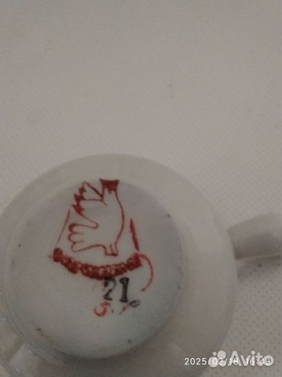 Кофейные маленькие чашки Бронницкий завод