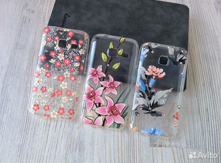 На Samsung j1 mini стекло чехол поклейка