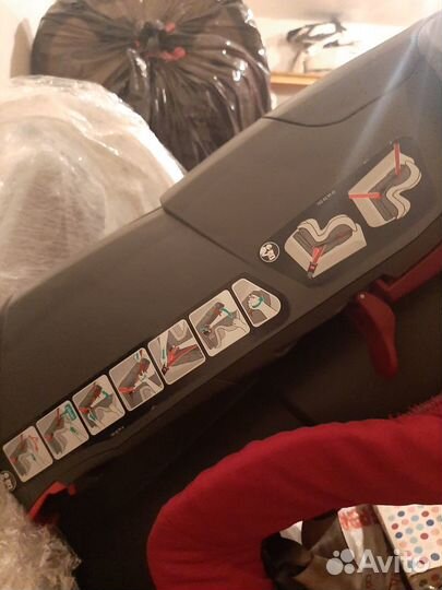 Автокресло Roemer 9-18 кг, крепится ремнём