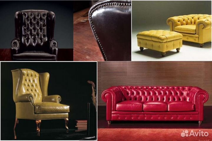 Перетяжка ремонт мягкой мебели