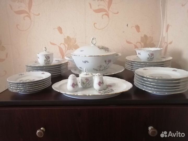 Столовый сервиз гдр kahla