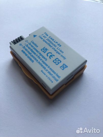 Аккумулятор LP-E8 для Canon