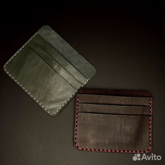 Картхолдер из натуральной кожи