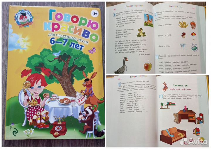 Пособия для подготовки к школе, пакетом