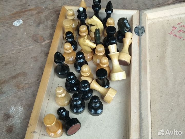Шахматы деревянные СССР