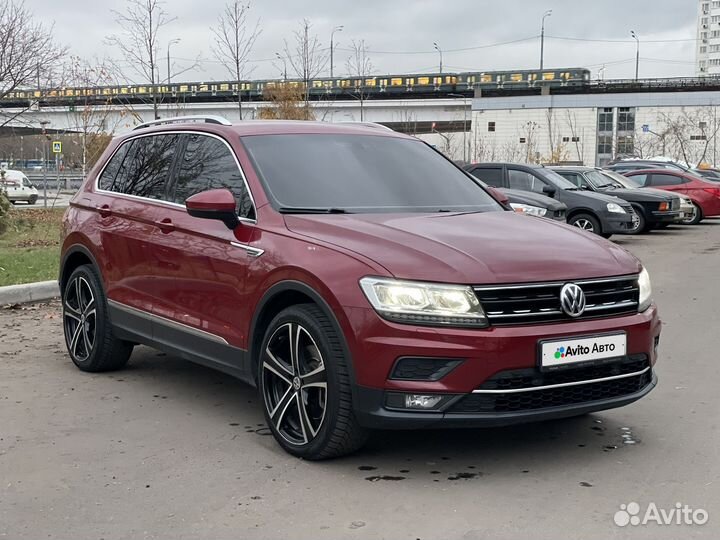 Volkswagen Tiguan 2.0 AMT, 2017, 142 000 км