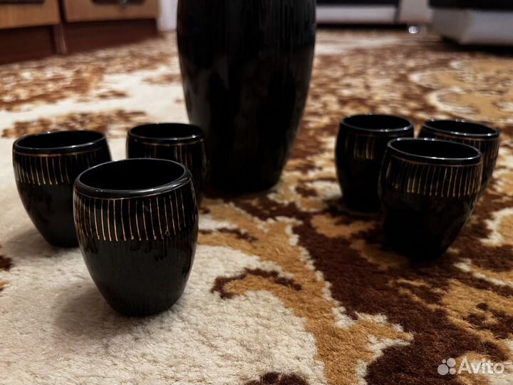 Штоф графин и стопки СССР