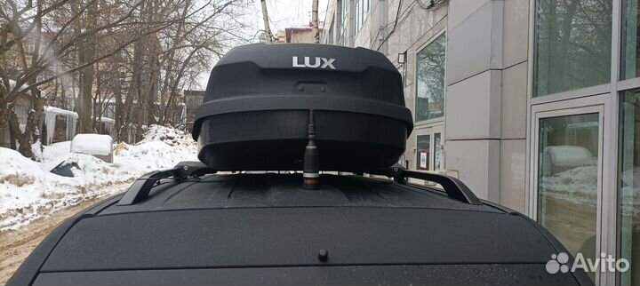 Бокс LUX irbis 206 черный матовый 206х75х36 см