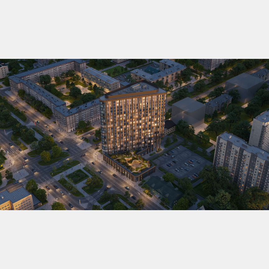 3-к. квартира, 64,2 м², 19/19 эт.