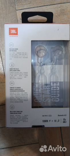 Наушники JBL tune 215 Bluetooth