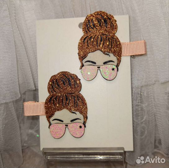 Заколочки для волос ручной работы