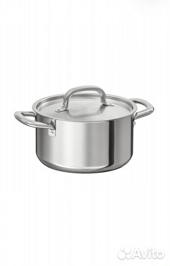 Кастрюля из нержавейки IKEA