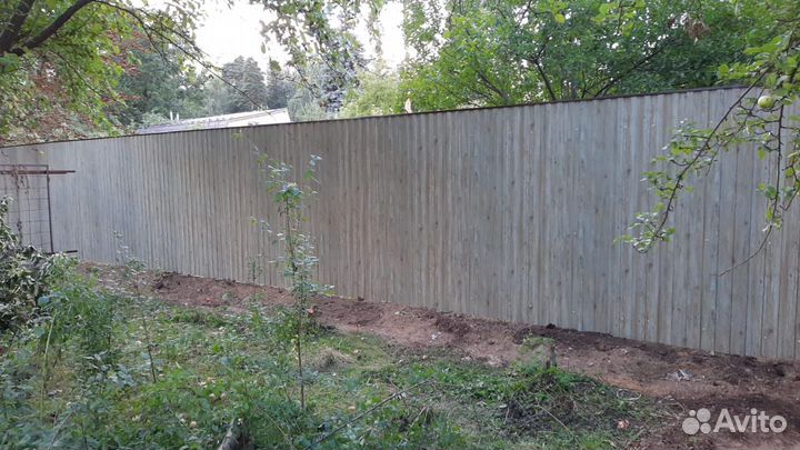 Профнастил С8 заборный за кв.м