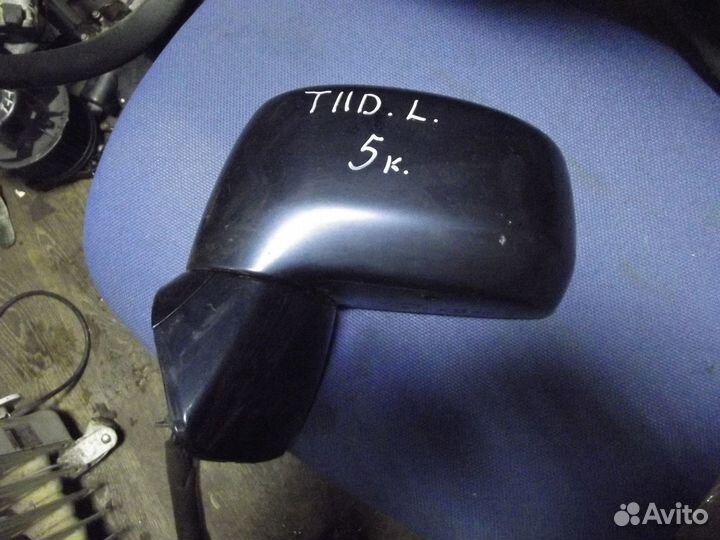 Зеркало левое электро 5 контактов Nissan Tiida C11