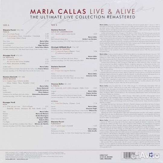 Maria callas - maria callas: live AND alive