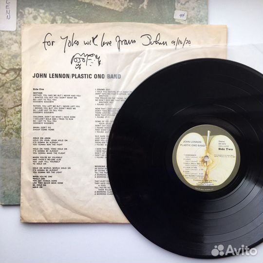 John Lennon - Plastic Ono Band LP