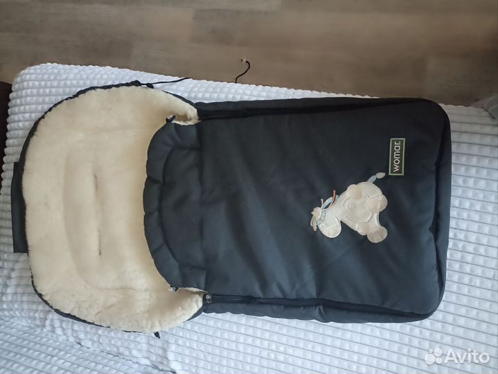 Зимний конверт в коляску/санки бронь