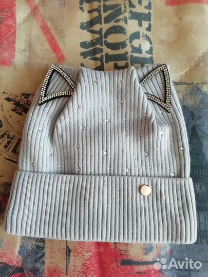 Новый комплект шапка+снуд