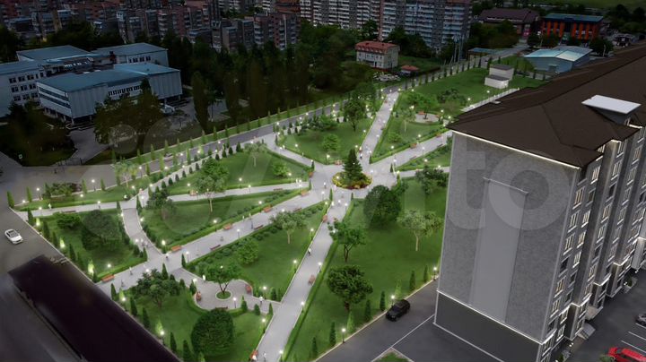 2-к. квартира, 78,4 м², 4/10 эт.